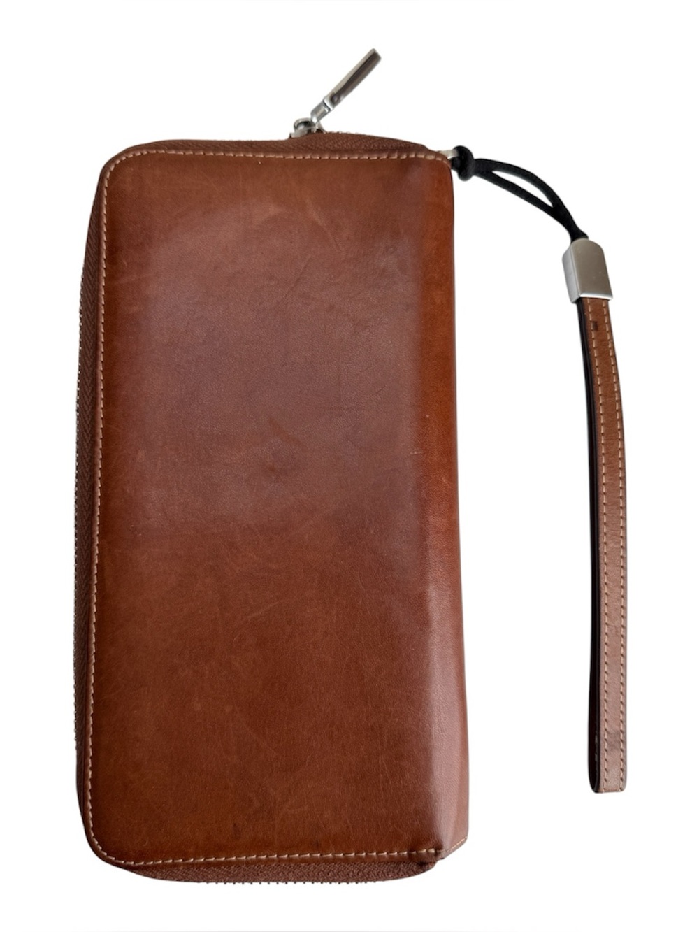Lavemi RFID Wallet Cognac Wristlet Wallet